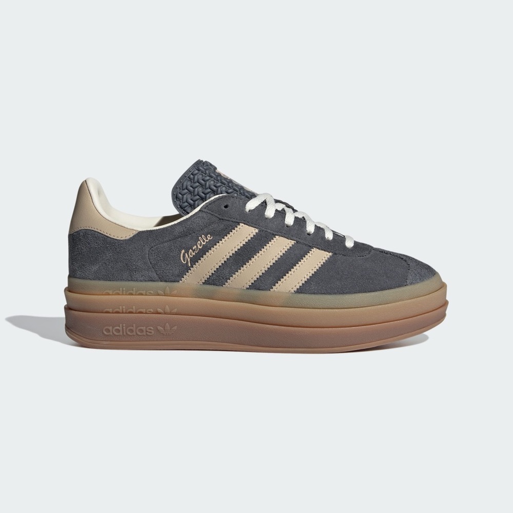 Rare Adidas Gazelle Bold Women’s Grey Magic Beige Gum
